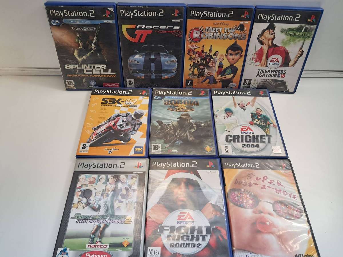 10 x PS2 Games