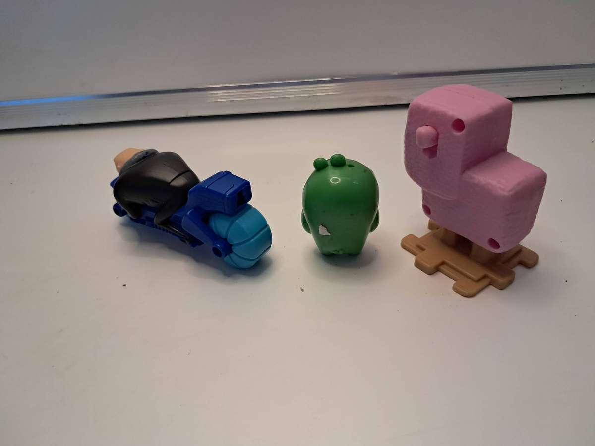 Collectible toys - Minecraft Sheep/Angry Birds Piggy/ Gru's Hydrocyle Despicalble Me