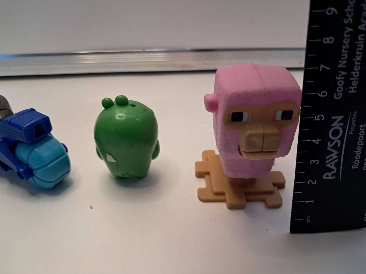 Collectible toys - Minecraft Sheep/Angry Birds Piggy/ Gru's Hydrocyle Despicalble Me