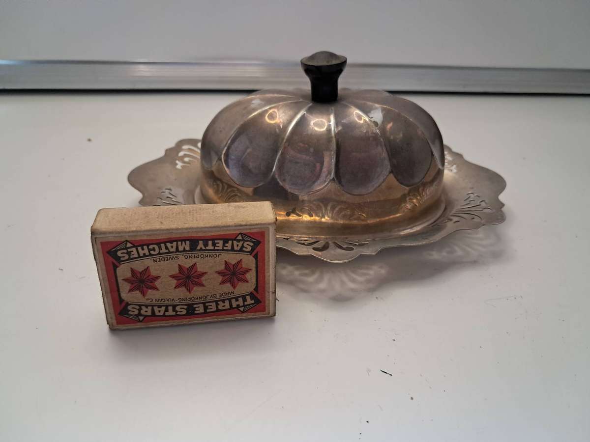 Vintage butter dish