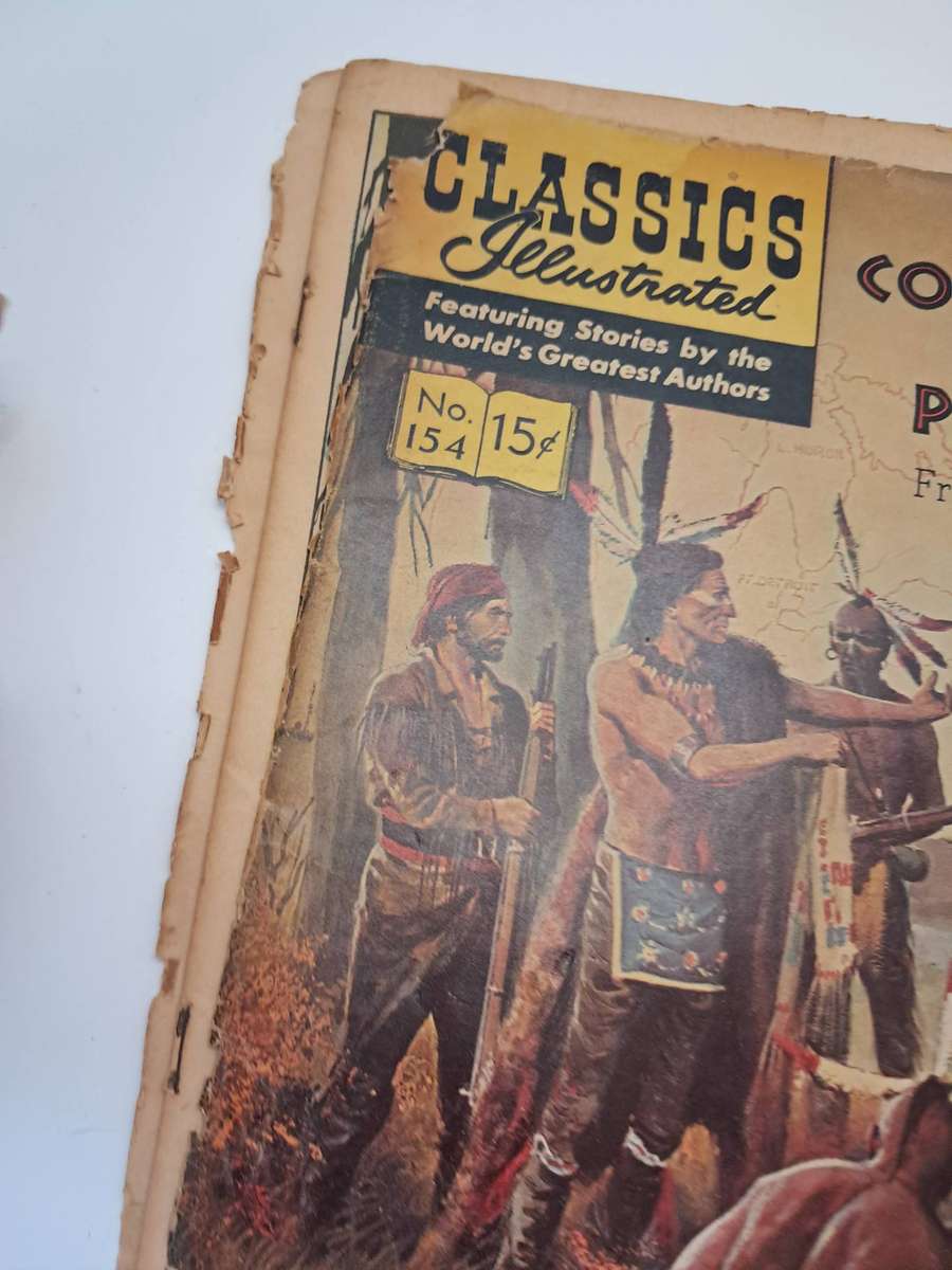 vintage Classics Illustrated Comic books