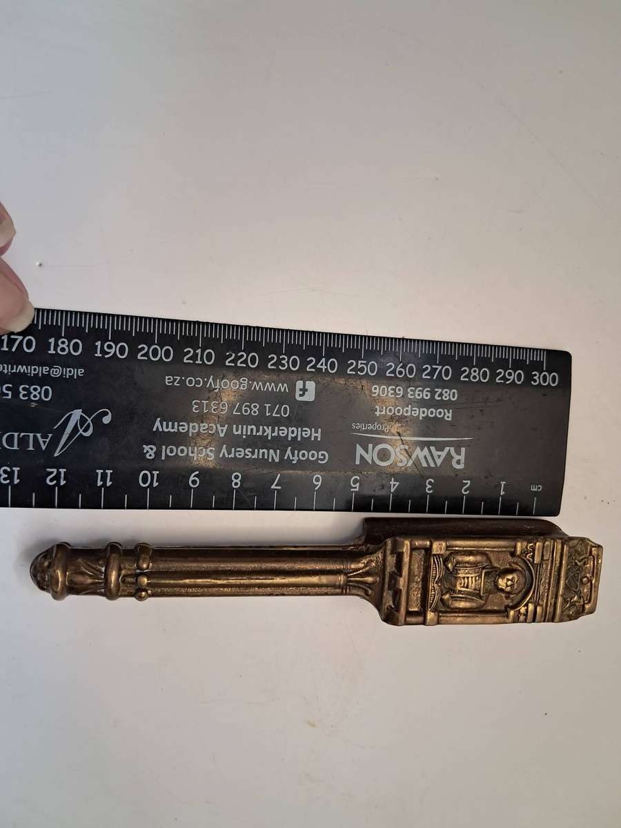 Vintage Brass Shakespeare nutcracker