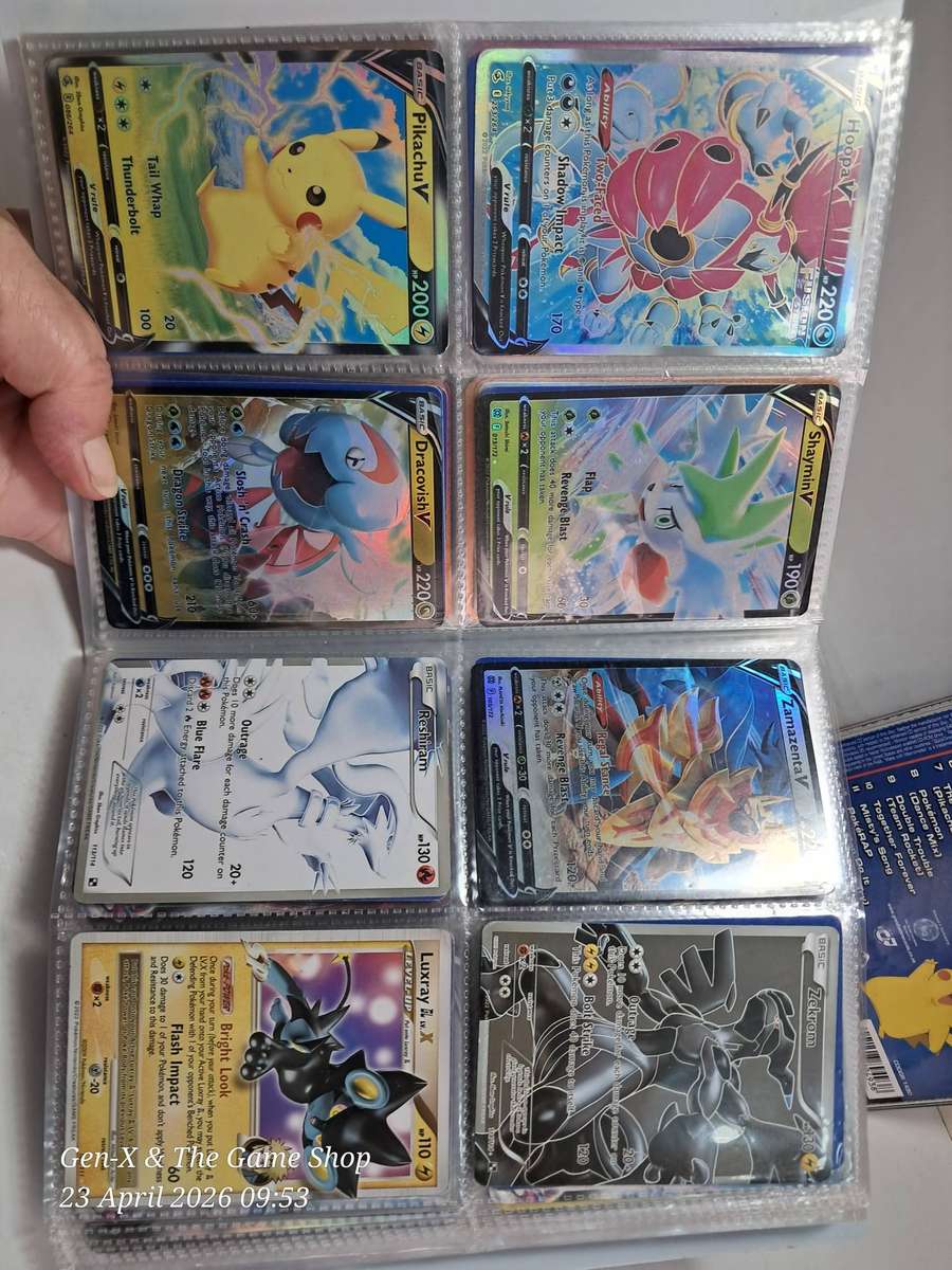 Collectible Pokemon trading cards & Album & CD