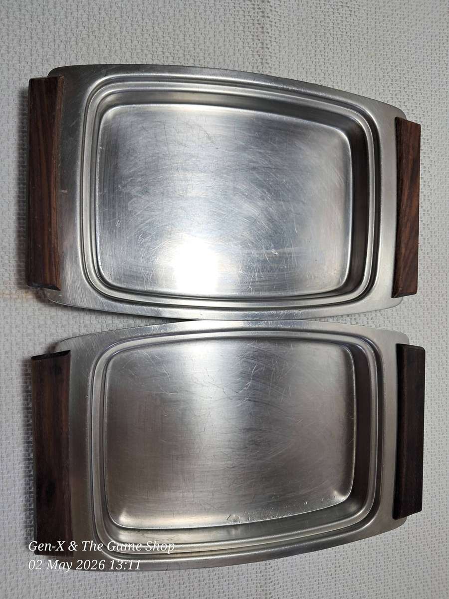 Vintage snack plates