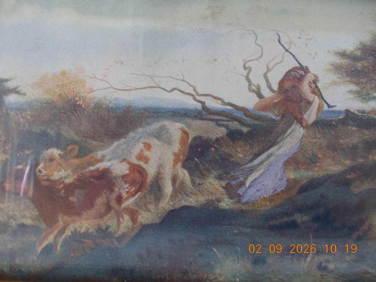 "Wind on the World" - British artist George Hemming Mason in 1863