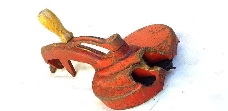 Early 1900's Cast steel Duel Bean Cutter