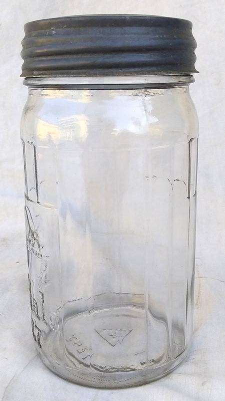 Antique Buffalo Salt Jar