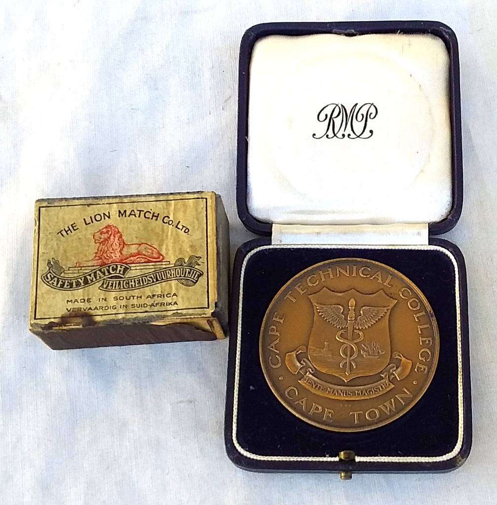 Vintage 1941 Cape Technical College Junior ward for Merrit