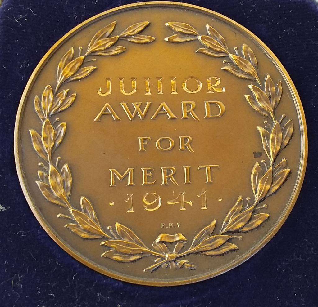 Vintage 1941 Cape Technical College Junior ward for Merrit