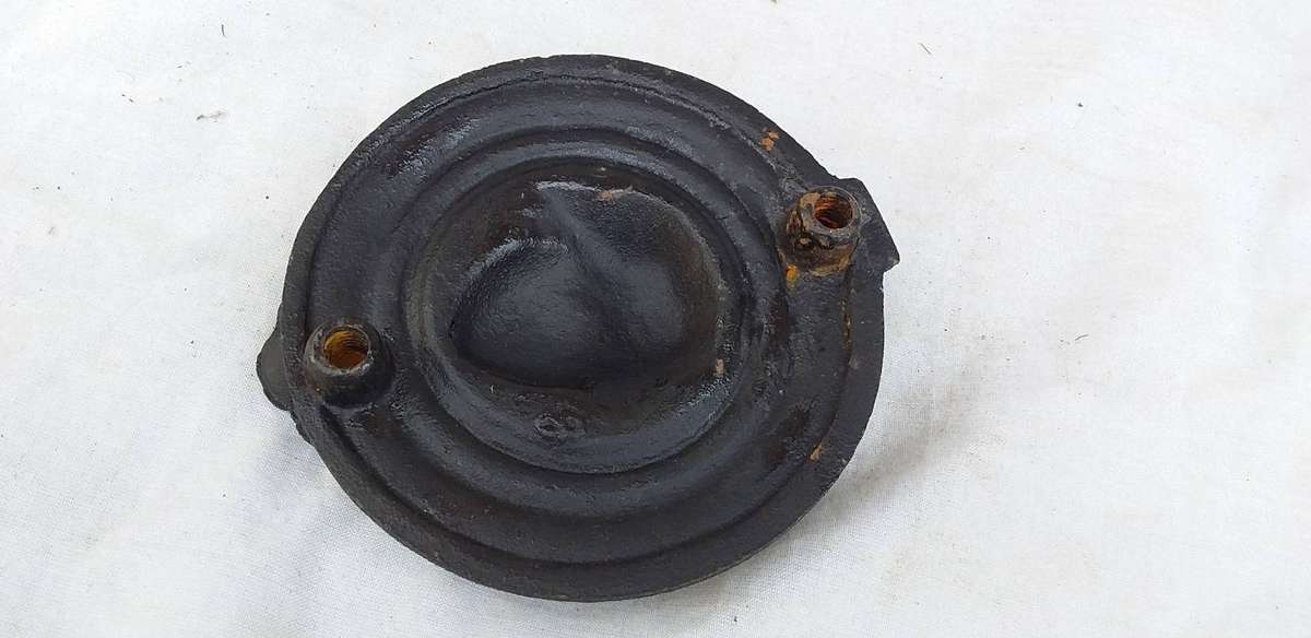 Victorian Era Antique small Cast Iron Figural Door Knockers.