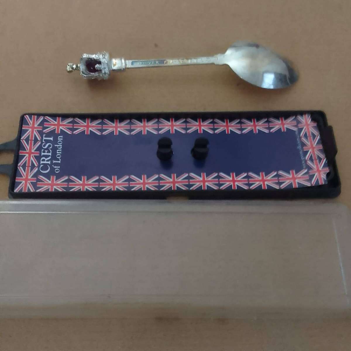 Collectable silver plated spoon
