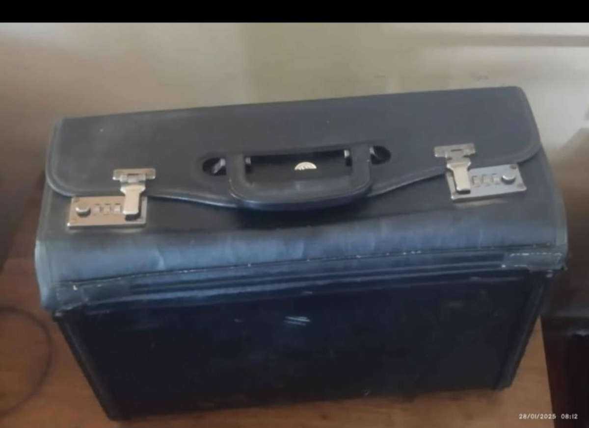 Leather Lawyer briefcase