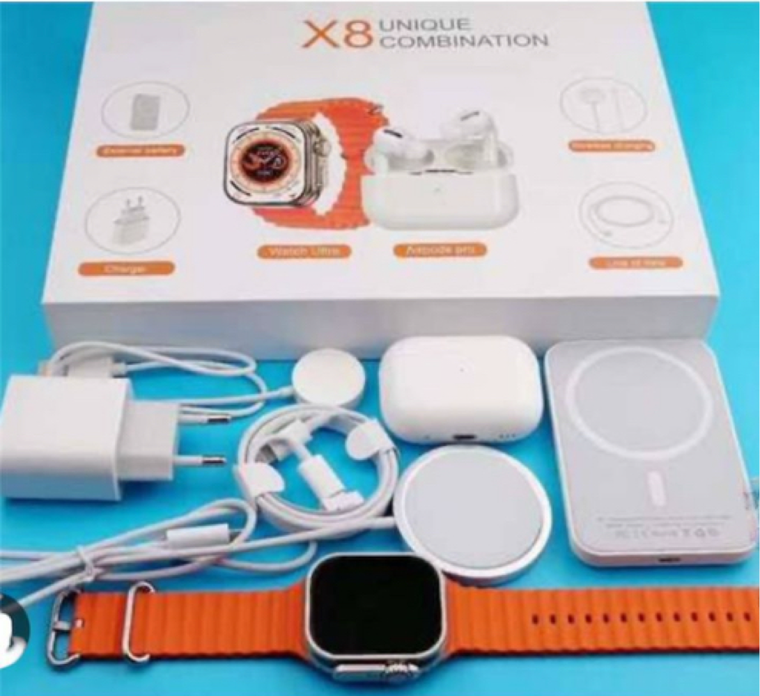 X8 Smartwatch combo
