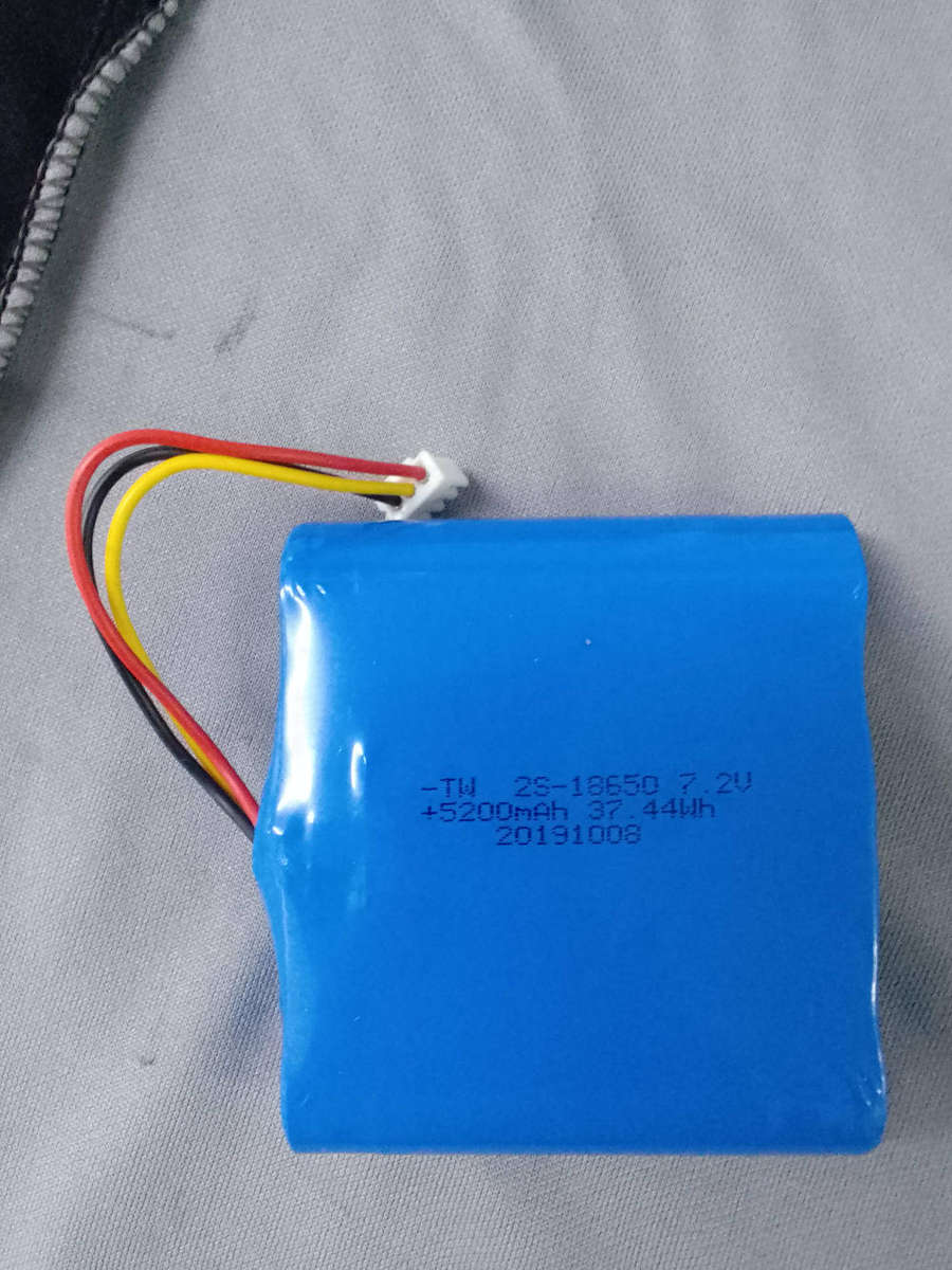 3 Pieces Lithium Ion Battery Pack 3.7VDC