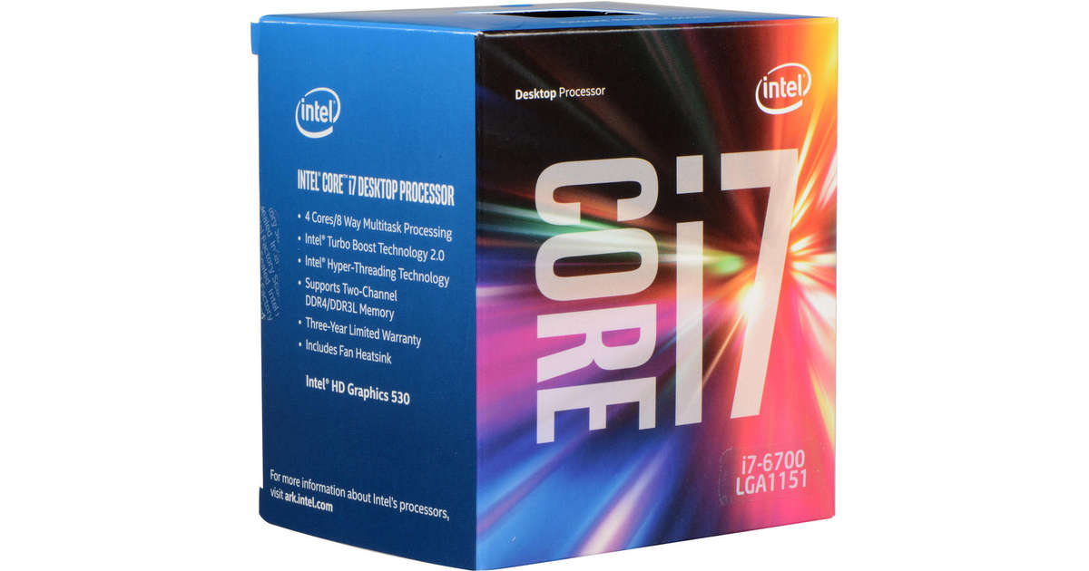 Intel Core i7 6700 - Desktop Processor - Good Condition - 4.0 GHz Turbo Frequency