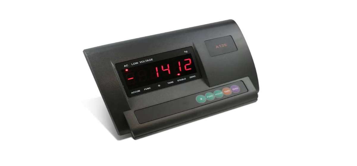 SCALE  Weighing indicator for platform Type A12E