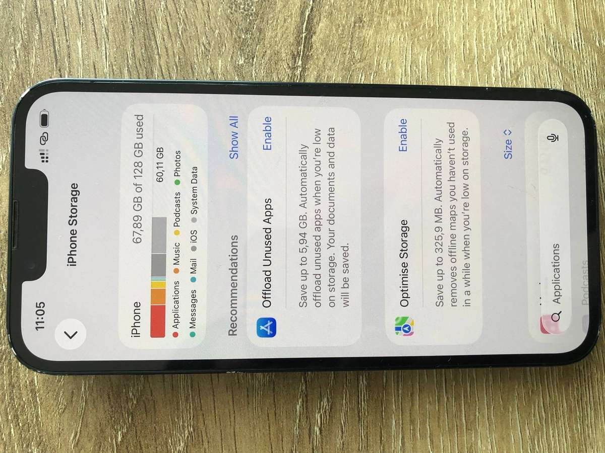 Apple iPhone 14 128GB Midnight Secondhand