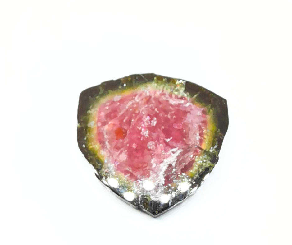 Watermelon Tourmaline slices