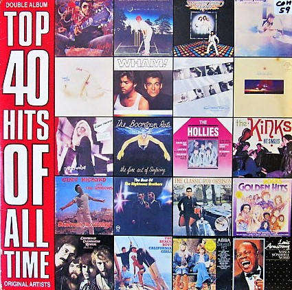 Various - Top 40 Hits Of All Time (2x Vynil ,LP Compilation)