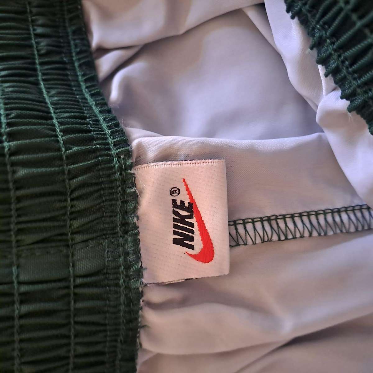 Vintage Nike Rugby Pants Lion Lager Logo Green  Rare