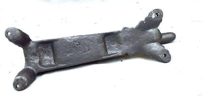 Restored  ,Proper Antique 1890's Kenrick Cast iron Apothecary Counter Top Mounted Bottle Cork Press