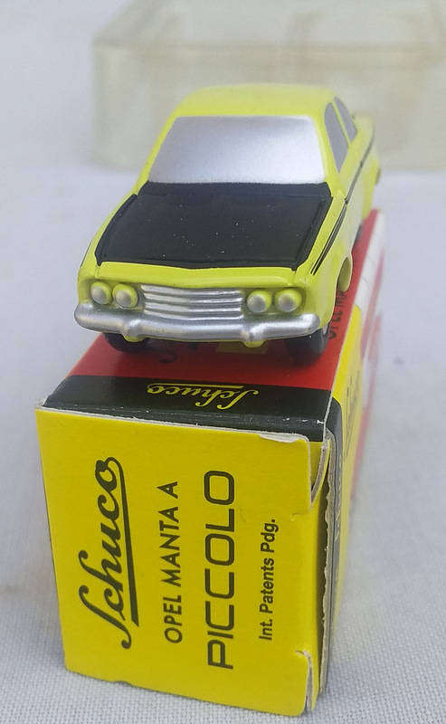 Mint condition, in very good condition packaging 1990's Solid Die cast  Schuco Piccolo Opel Manta.