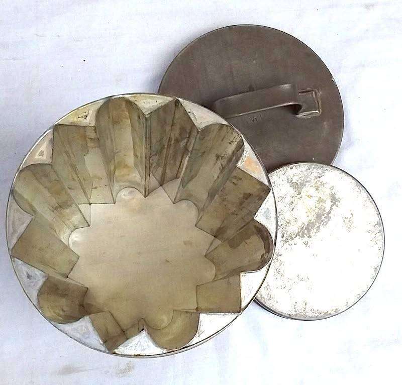 Victorian German Circa 1900 1&1/2L Jelly  & Ice Mould