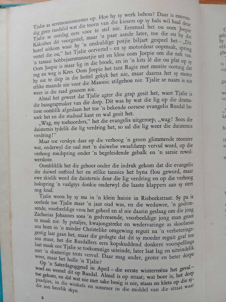 ONRUS OP RUSDAL, Karl Kielblock