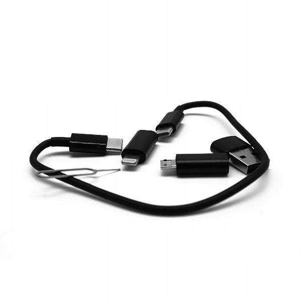 6in1 Charging & Data Cable Set - Compact, Fast & Reliable - VDENMENV D53T