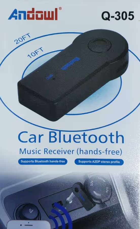 Andowl Car Bluetooth Music Receiver Q-305