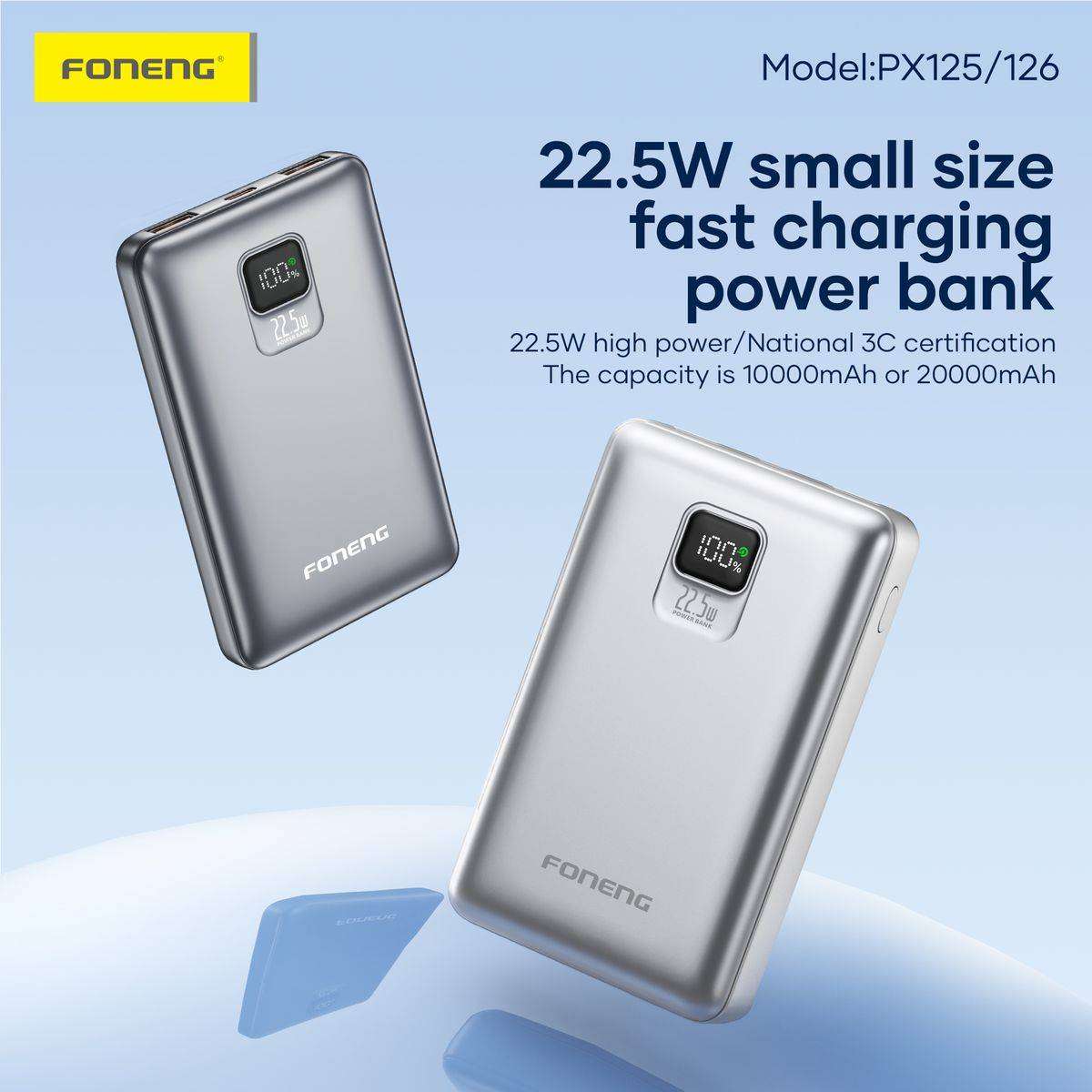 20,000mAh Fast Charging Mini Size Power Bank