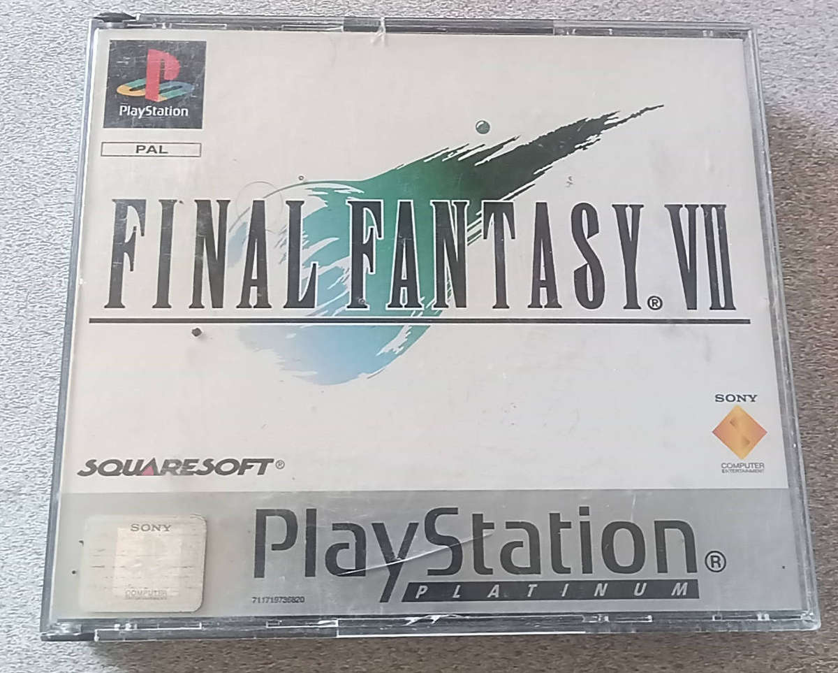 Final fantasy vii pal ps1 game