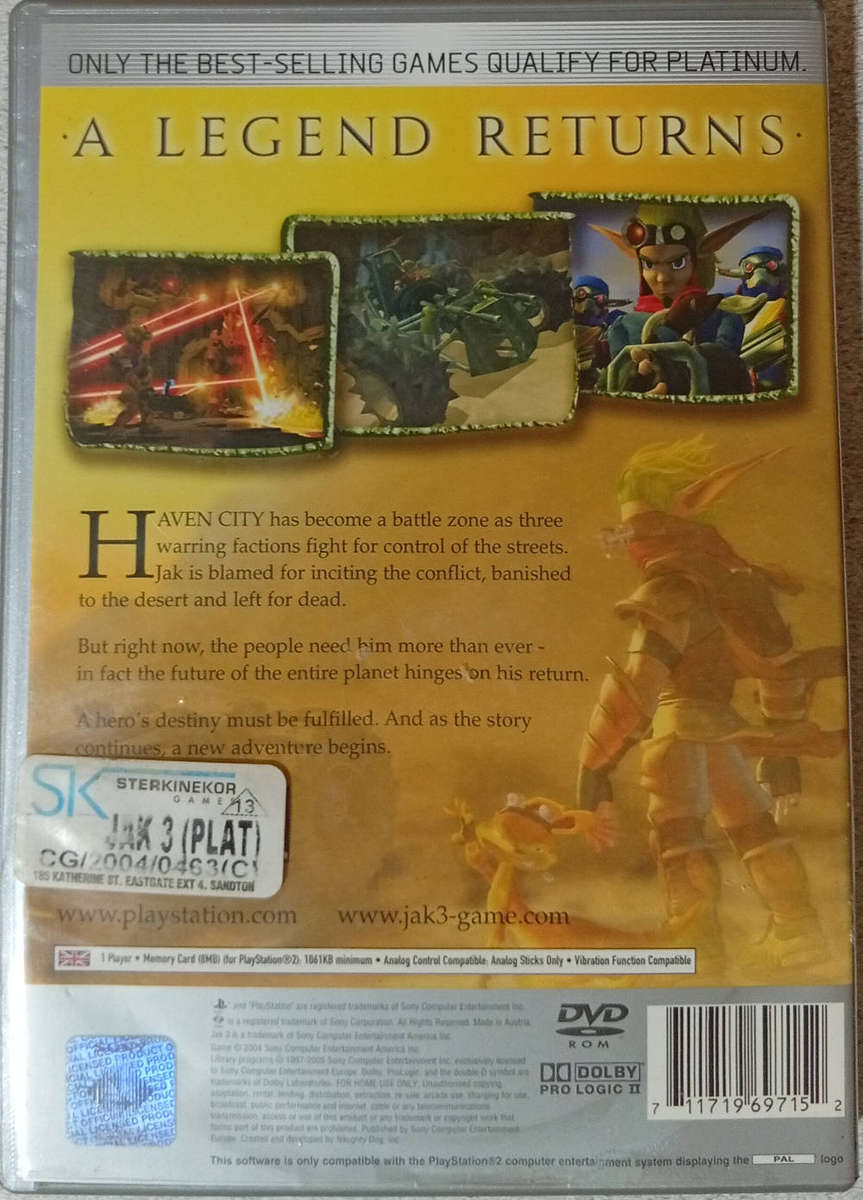 Jak and daxter 3