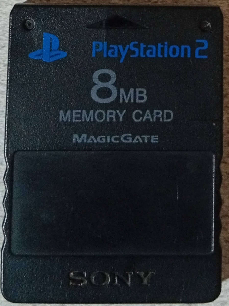 Original playstation 2 memory card