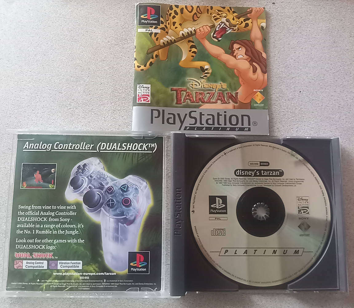 Tarzan ps1 game