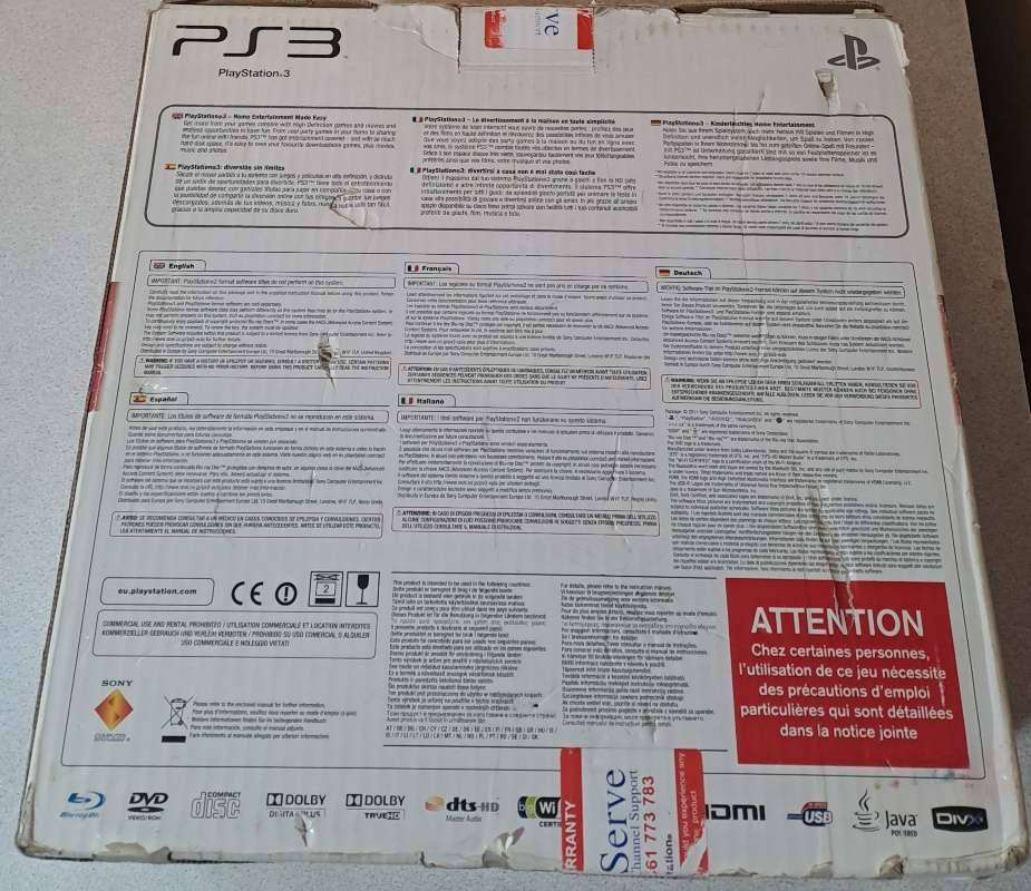Playstation 3 slim with box