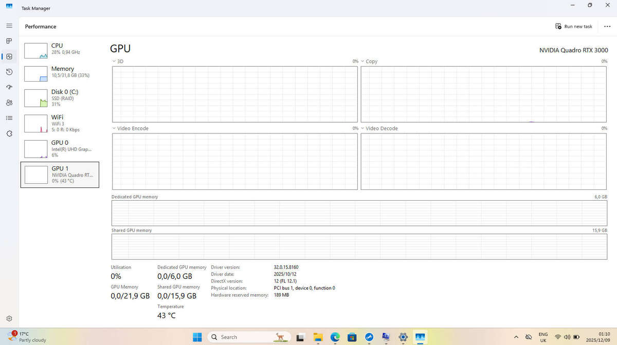 THE HEAVYWEIGHT | Dell Precision 7740 | 17" Olympic Beast | RTX 3000 | 32GB RAM