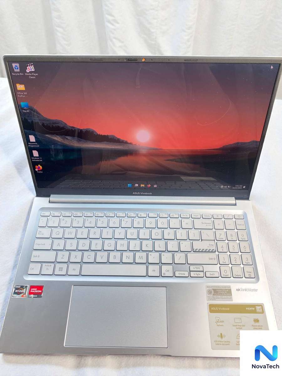 ASUS Vivobook 15 OLED  Ryzen 5 7530U  16GB RAM  512GB NVMe  A-Grade  Win 11 Pro + Office 2021