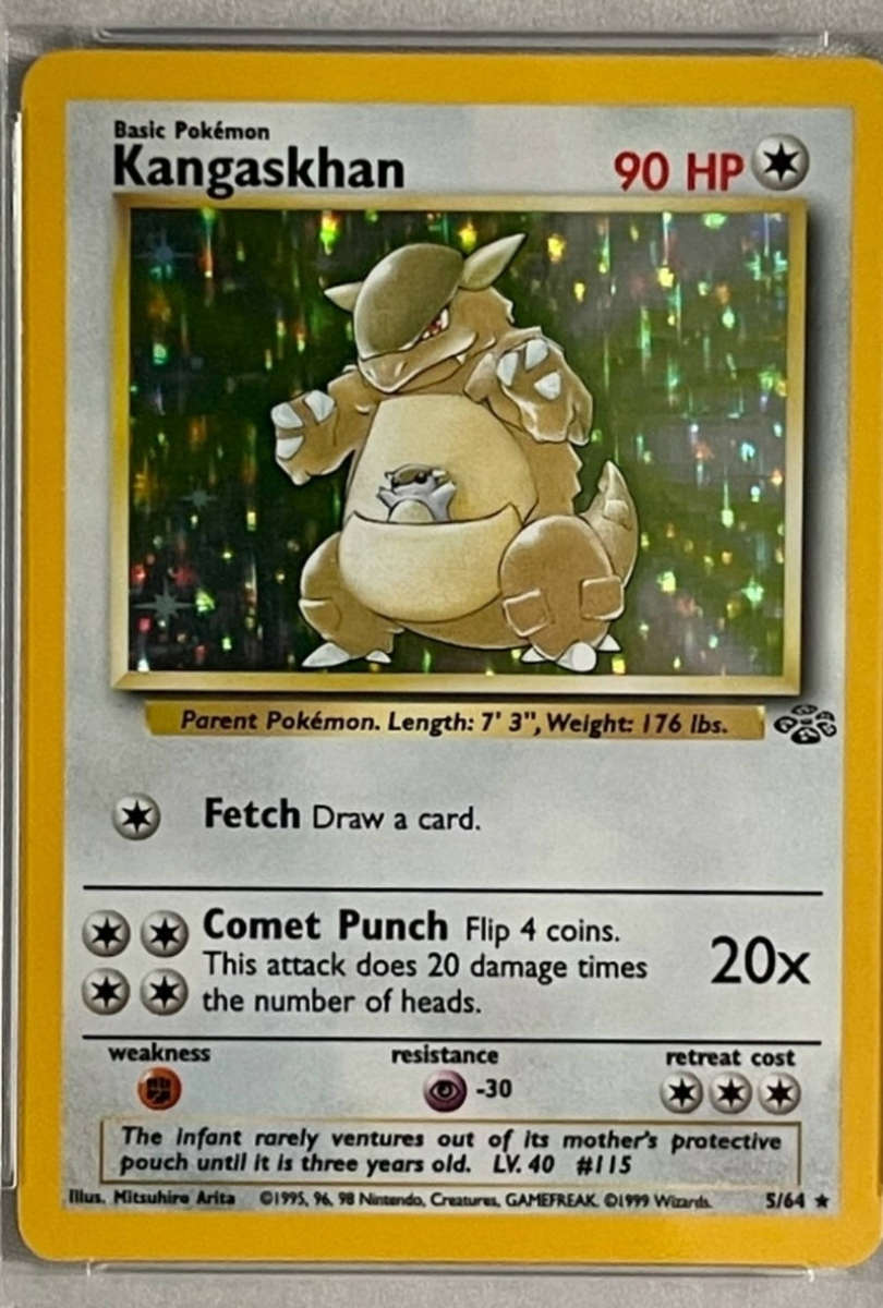 Pokémon Jungle Kangaskhan Holo  Near Mint (NM)