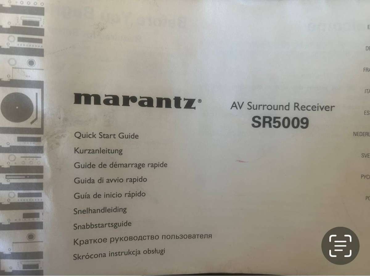 Marantz SR5009 AV Surround Receiver
