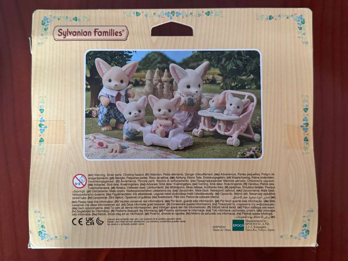 Sylvanian Families Fennec Fox Family