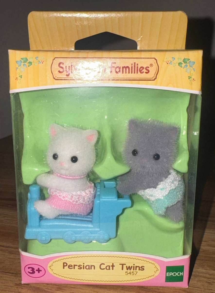 Sylvanian Families Persian Cat Twins