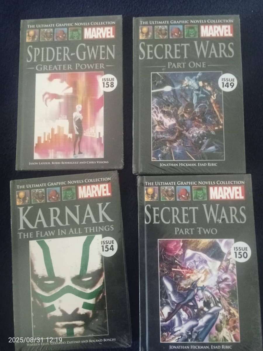 Marvel Graphic Novel Collection, per novel