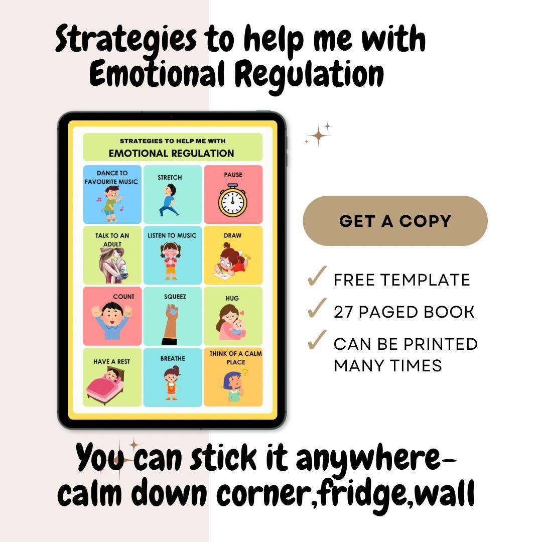 Color Your Calm :  Emotional Regulation Book for Children