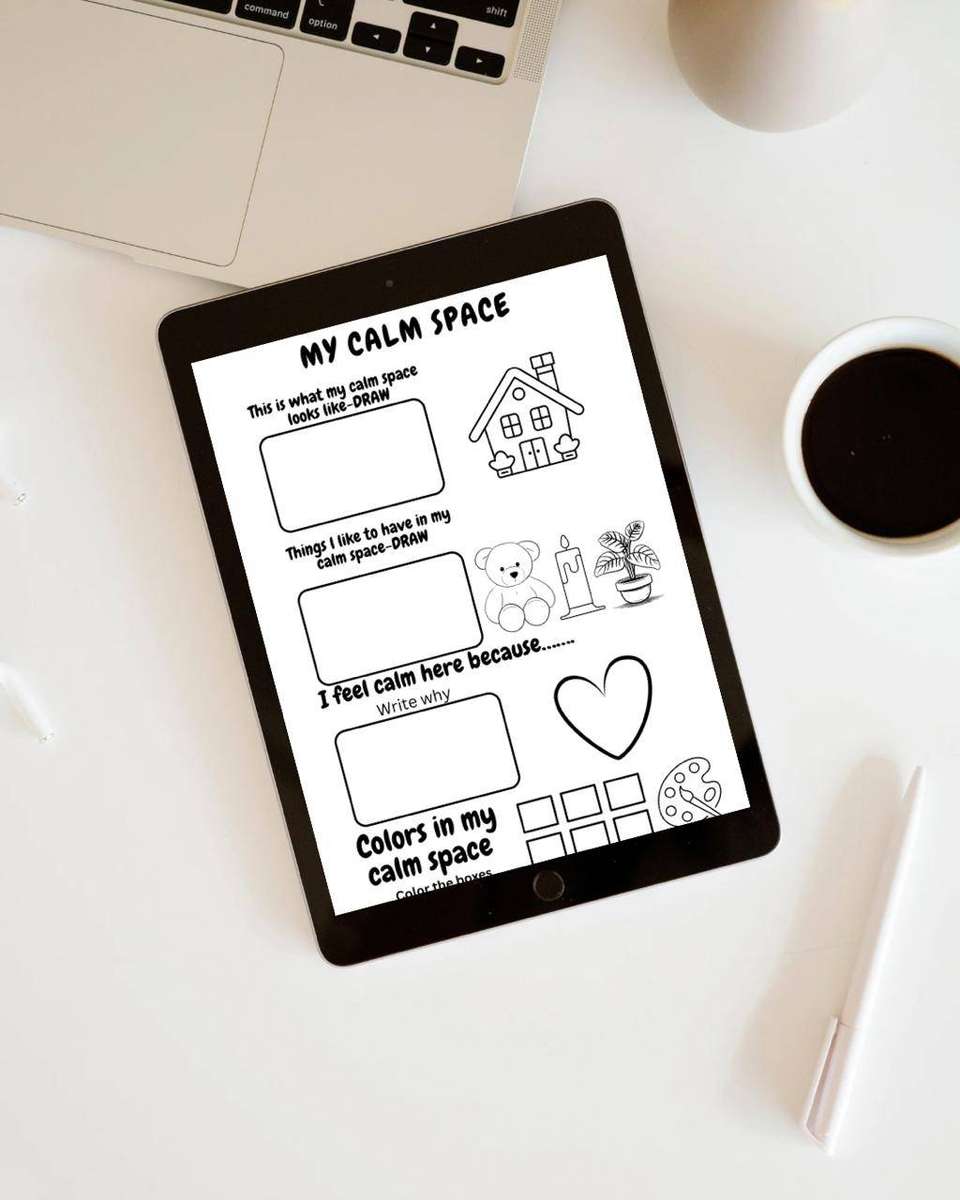 Color Your Calm :  Emotional Regulation Book for Children