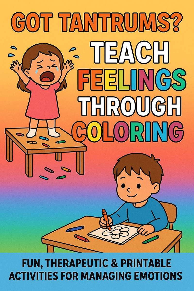 Color Your Calm :  Emotional Regulation Book for Children