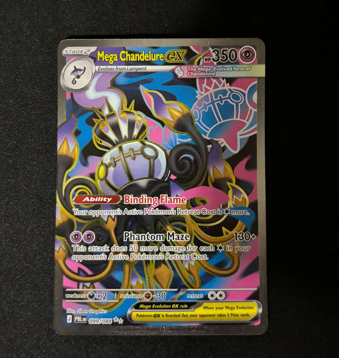 Mega Chandelure EX #099/084