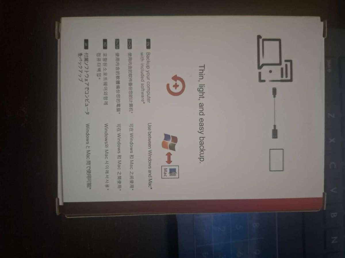 Portable External SSD Hard Drive  4TB High-Speed USB 3.1 Solid State