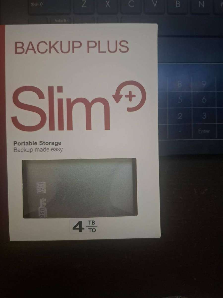 Portable External SSD Hard Drive  4TB High-Speed USB 3.1 Solid State