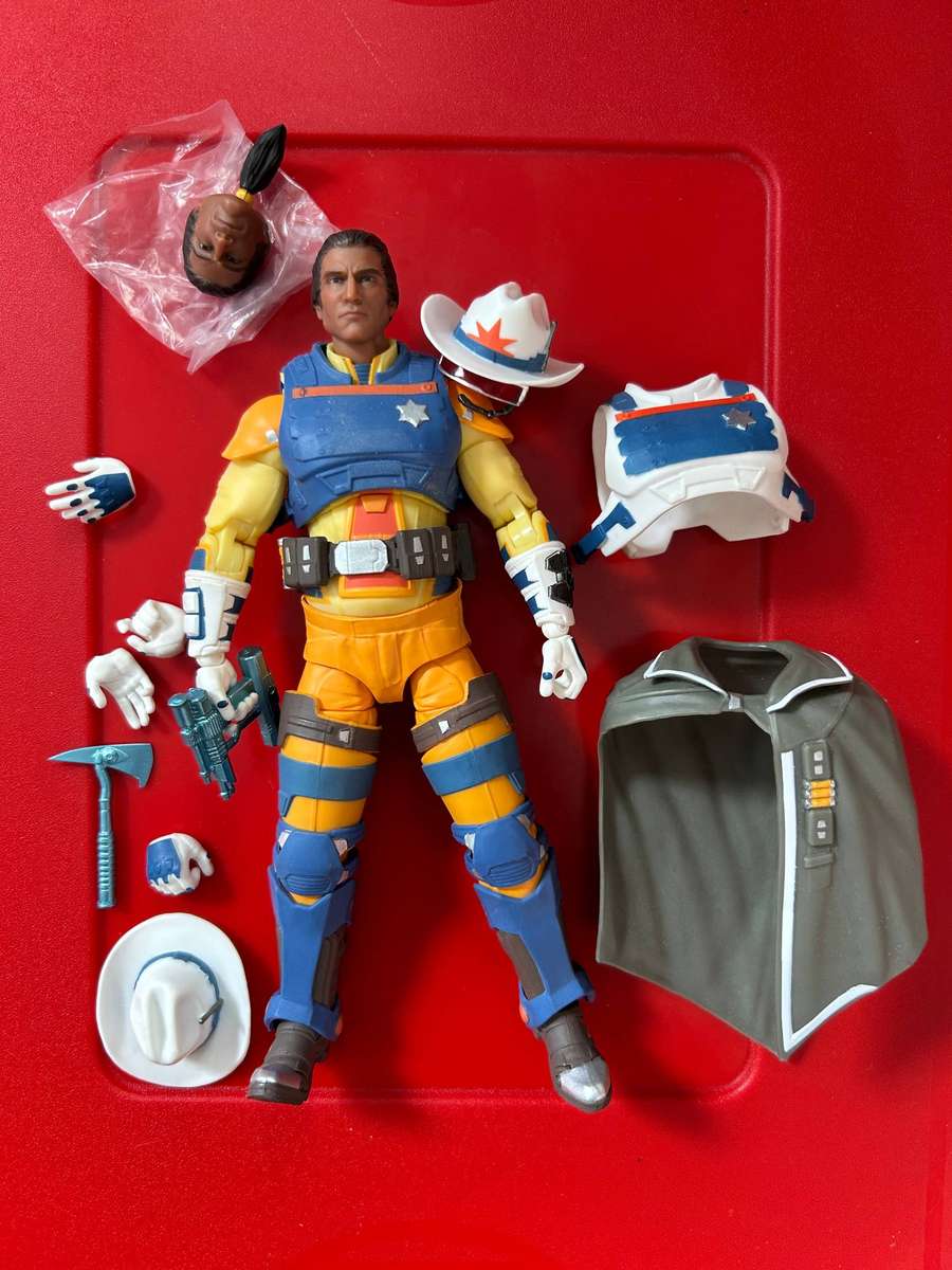 Bravestarr Marshall Ramen toys figure, 6.5", loose